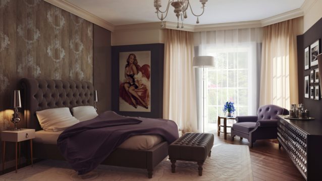 بالصور اجمل غرف نوم جلدية لديكور فاخر أنوثة ounousa موقع الموضة والجمال للمرأة العربية